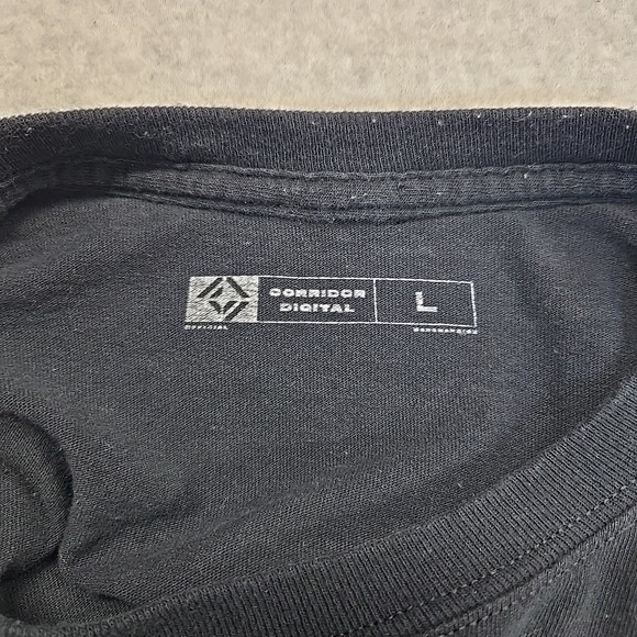 Anime Long‎ Sleeve Graphic Tee Full Speed Uphill Battle II Black - Picture 7 of 9